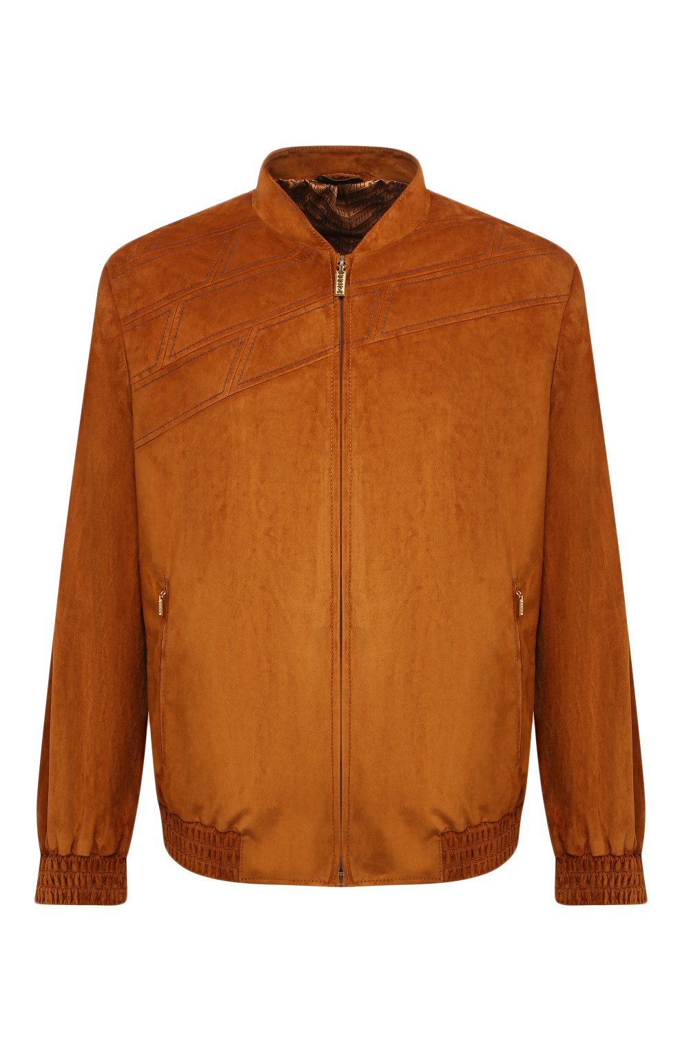 Замшевый бомбер ZILLI, арт. MAV-JANGA-01003/2001, фото 1