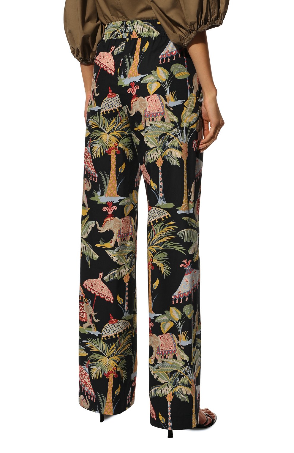 Хлопковые брюки REDVALENTINO, арт. XR0RBF65/6ET, фото 4