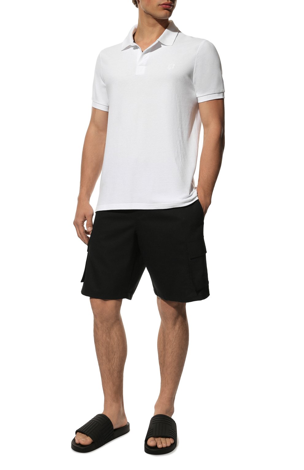 Хлопковое поло VILEBREQUIN, арт. PLTH2N00/010, фото 2