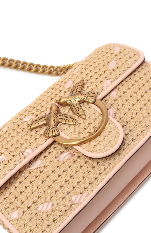 Сумка Love One mini Pinko 104550/A1RL Бежевый  104550/A1RL Фото 6