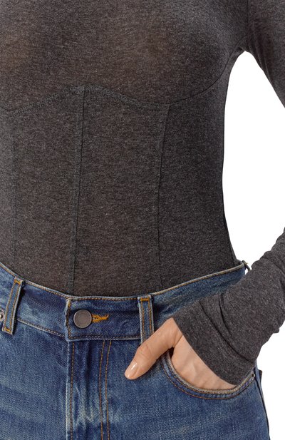 Боди из вискозы AGOLDE, арт. A74081902, фото 5