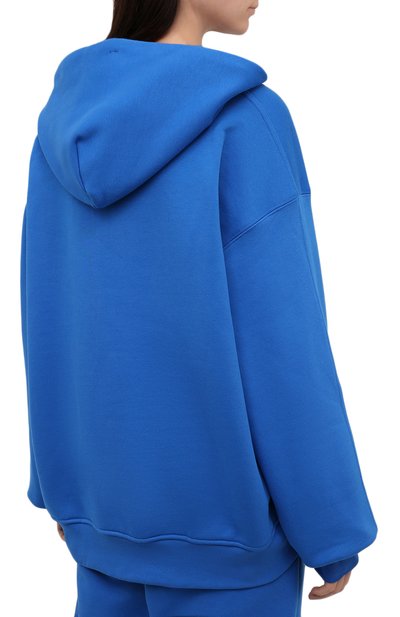 Хлопковое худи ADIDAS ORIGINALS синего цвета по цене 12300 руб., арт. H33459, фото 4 Хлопковое худи ADIDAS ORIGINALS, арт. H33459, фото 4