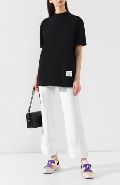 Хлопковая футболка ACNE STUDIOS, арт. AL0052, фото 2