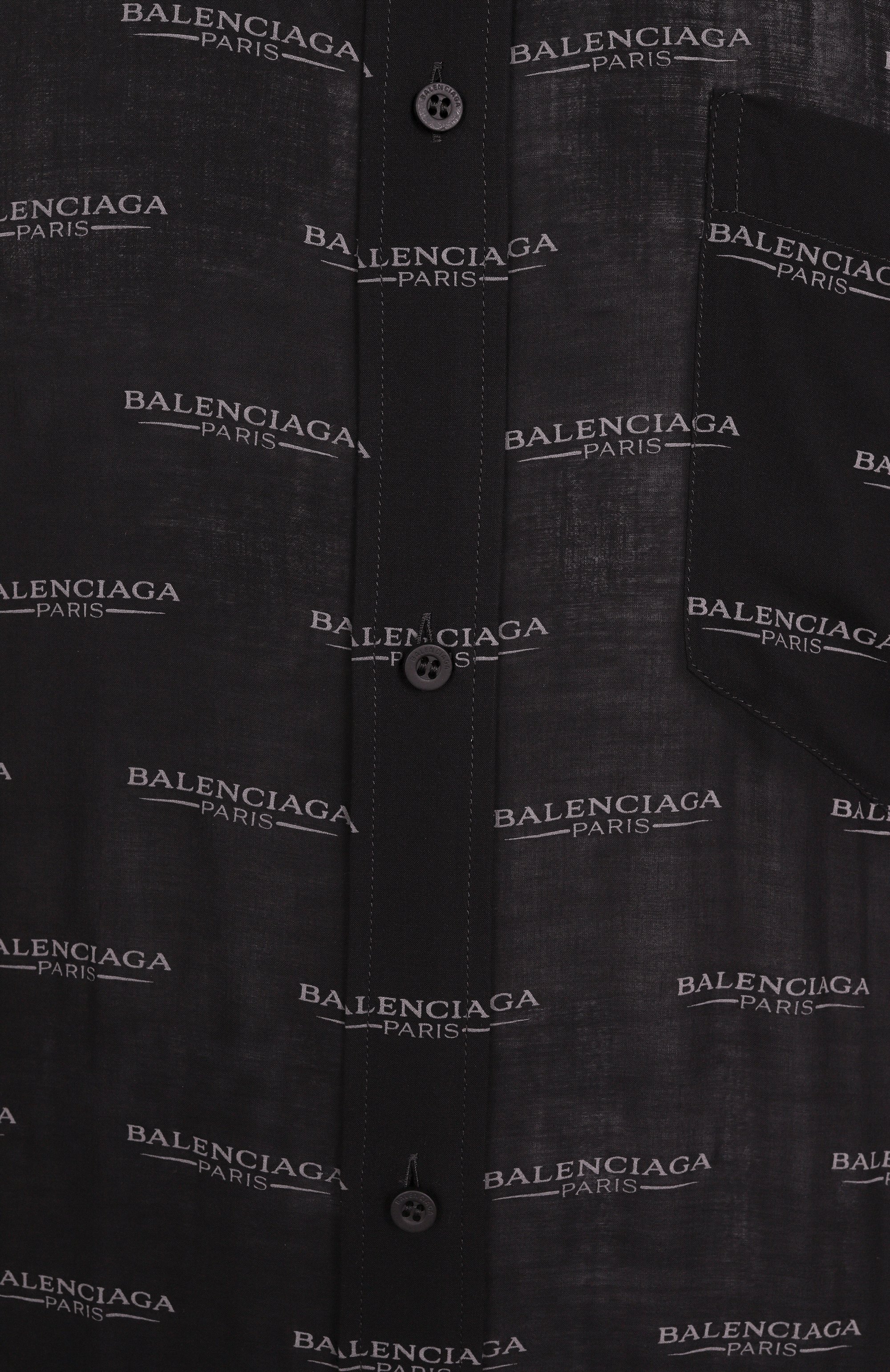 Рубашка из вискозы BALENCIAGA, арт. 814121/TSLA1, фото 6