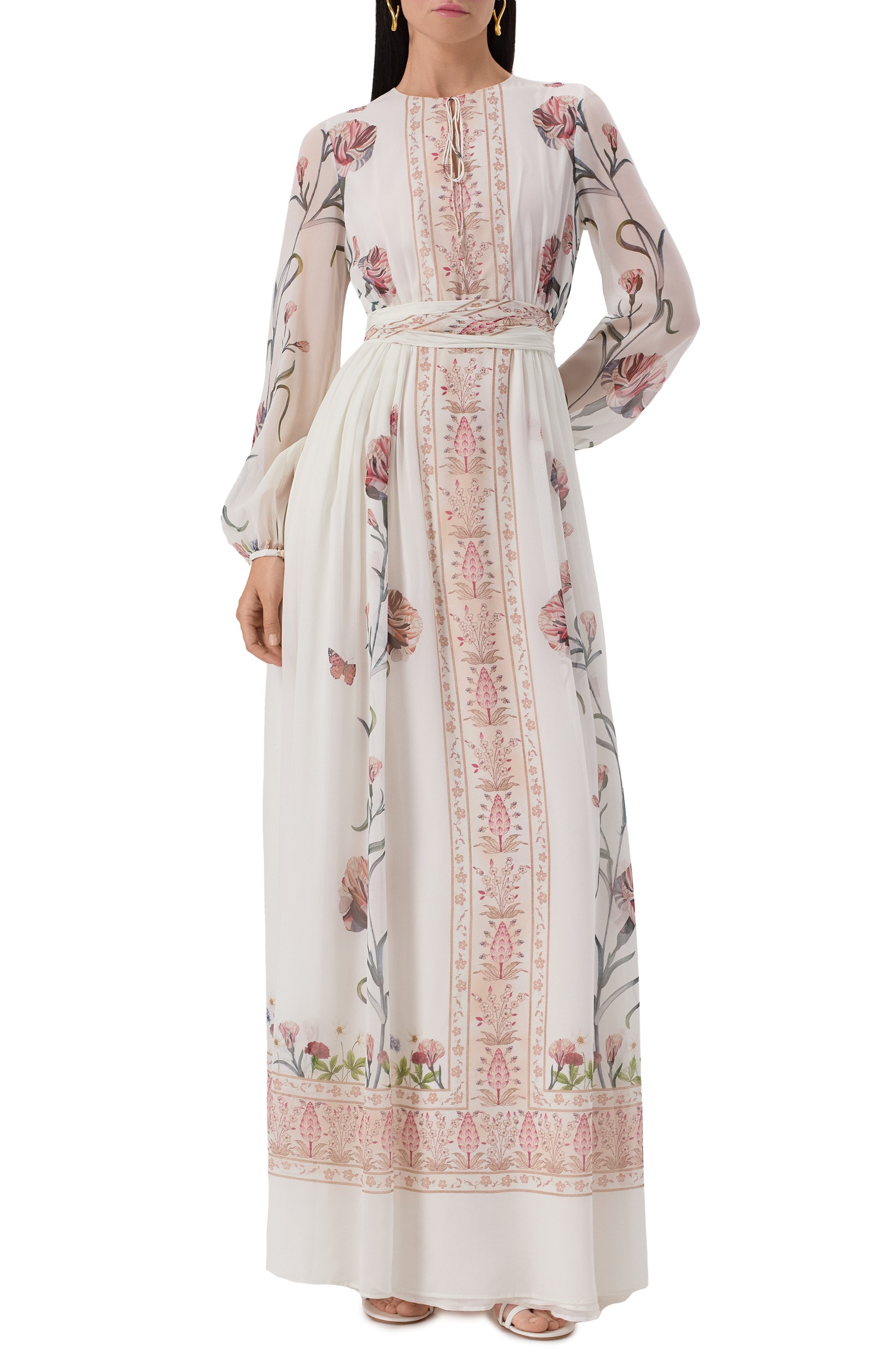 Шелковое платье GIAMBATTISTA VALLI, арт. 25SSSVCA5077/A8PRI, фото 3