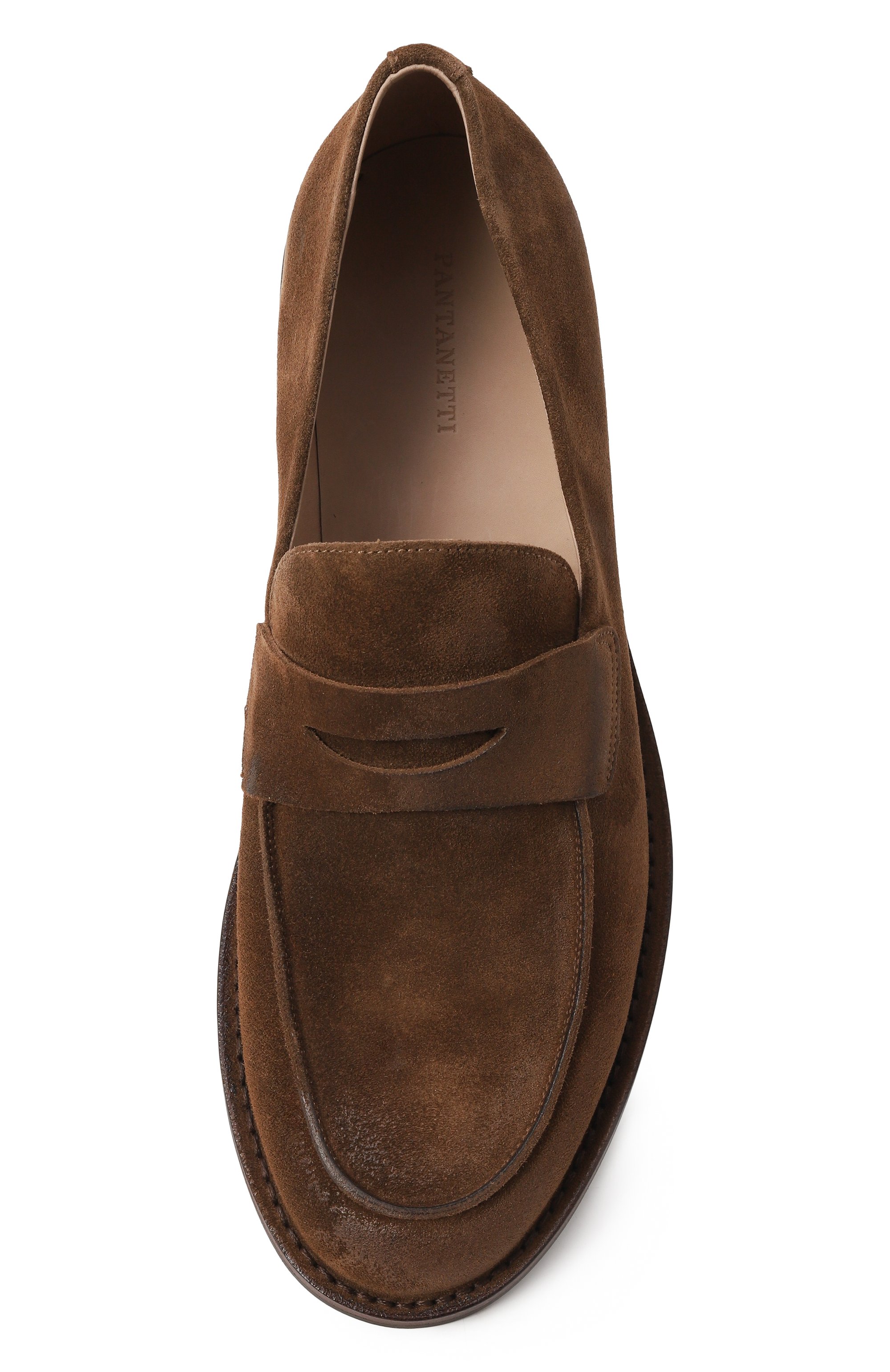 Замшевые пенни-лоферы PANTANETTI, арт. 18505A, фото 6