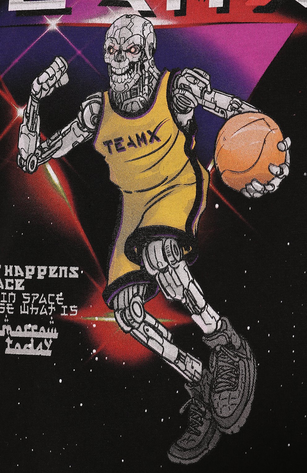 Хлопковая футболка  JUST DON, арт. TSRR_BLK, фото 5