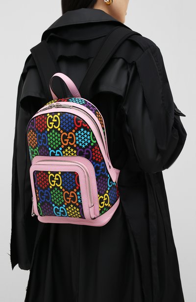 Рюкзак gucci psychedelic GUCCI розового цвета по цене 214560 руб., арт. 601296/HPUEN, фото 2 Рюкзак gucci psychedelic GUCCI, арт. 601296/HPUEN, фото 2