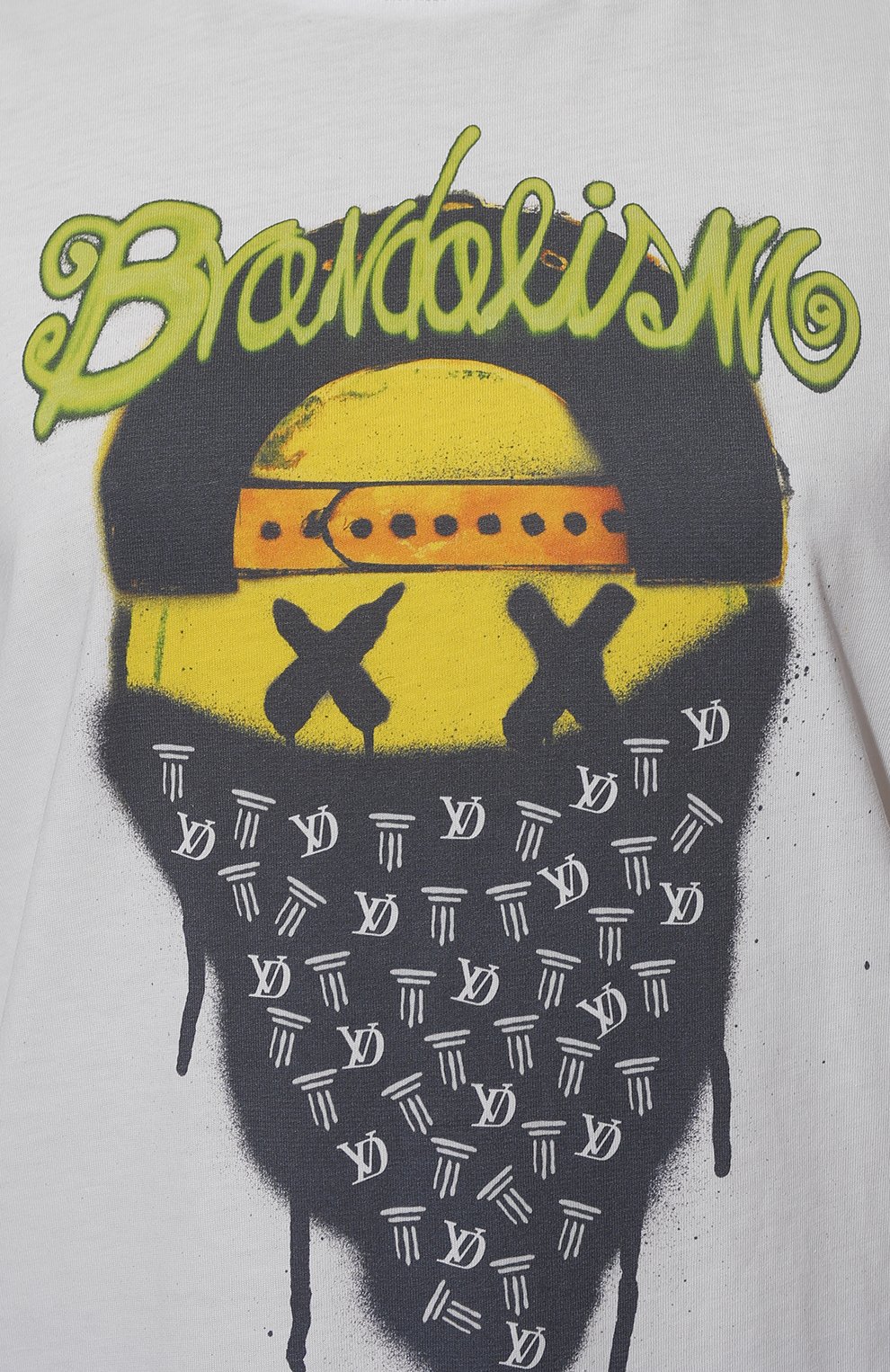 Хлопковая футболка DIEGO VENTURINO, арт. FW22-DV TS SMILEY_WMN, фото 5