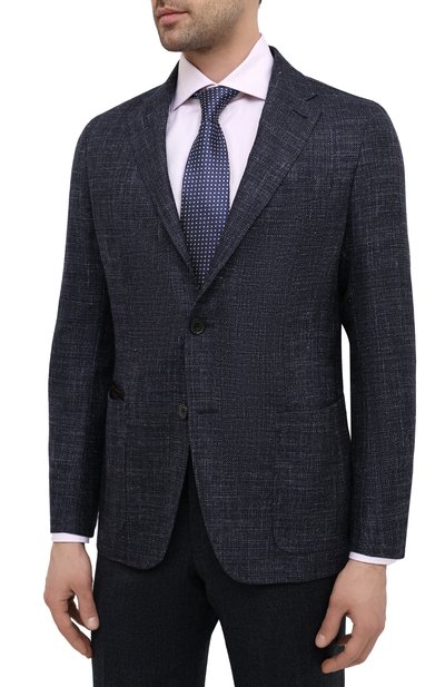 Пиджак из шерсти и шелка ZEGNA, арт. UWC30/SQR, фото 3