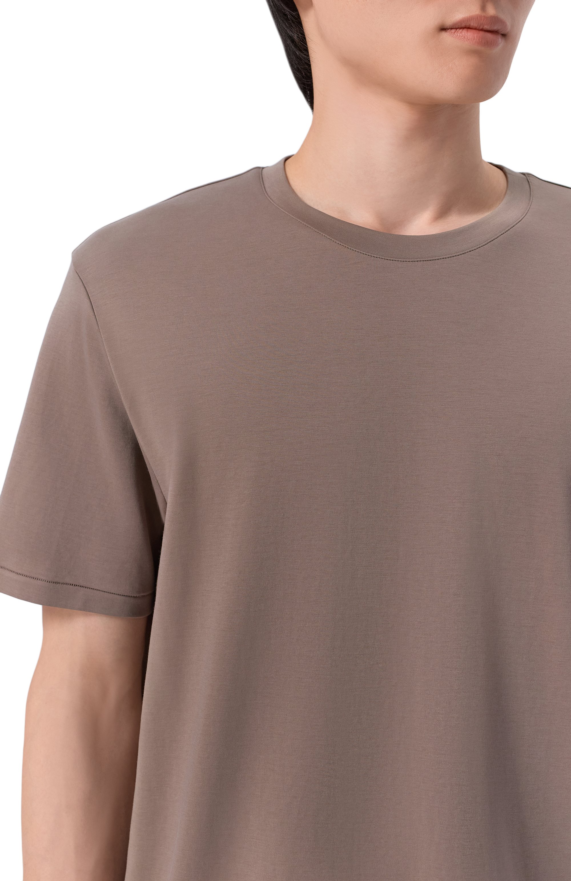 Хлопковая футболка ATTACHMENT, арт. AJ61-048, фото 5