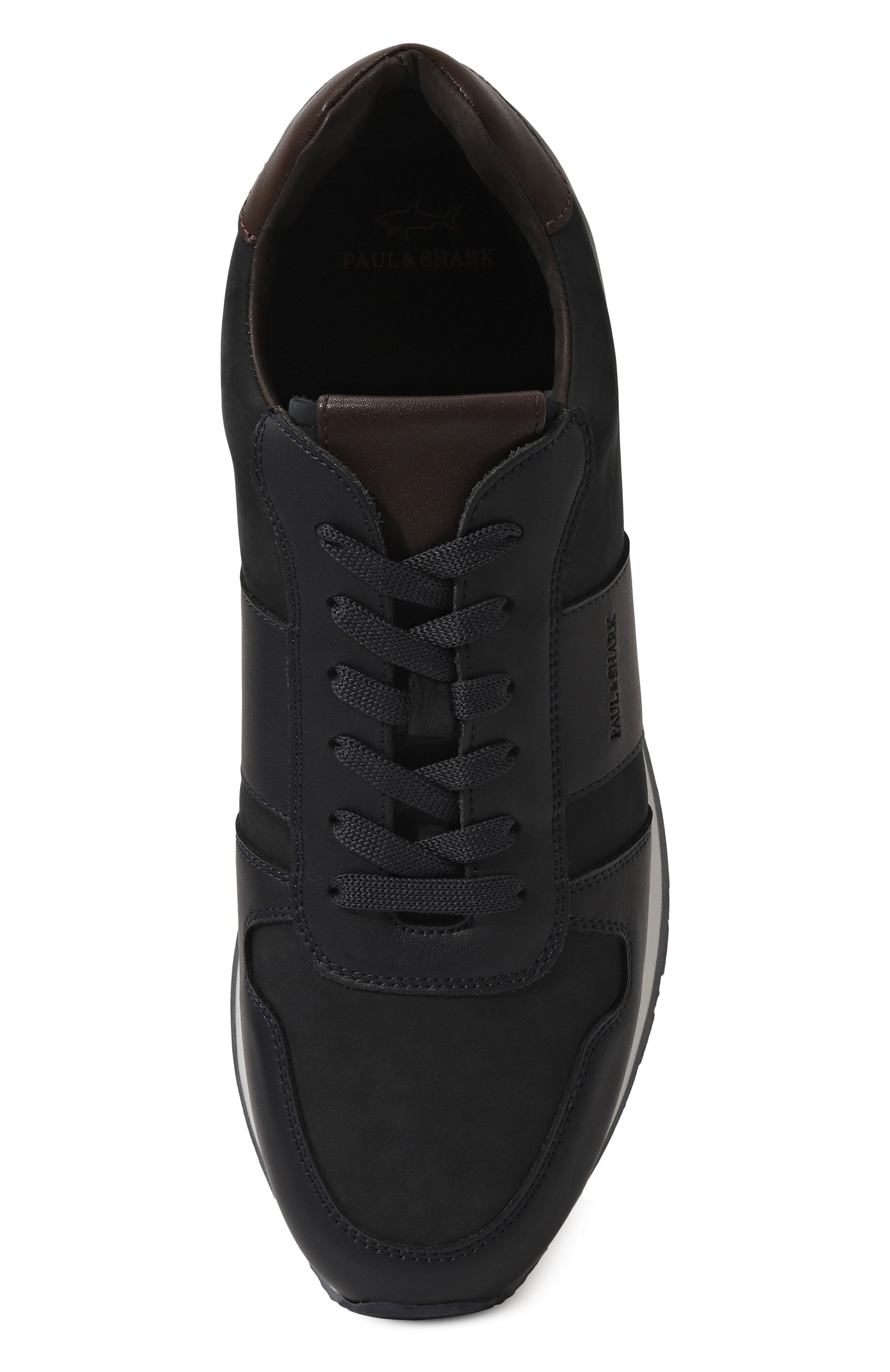 Кожаные кроссовки PAUL&SHARK, арт. 14318006, фото 6