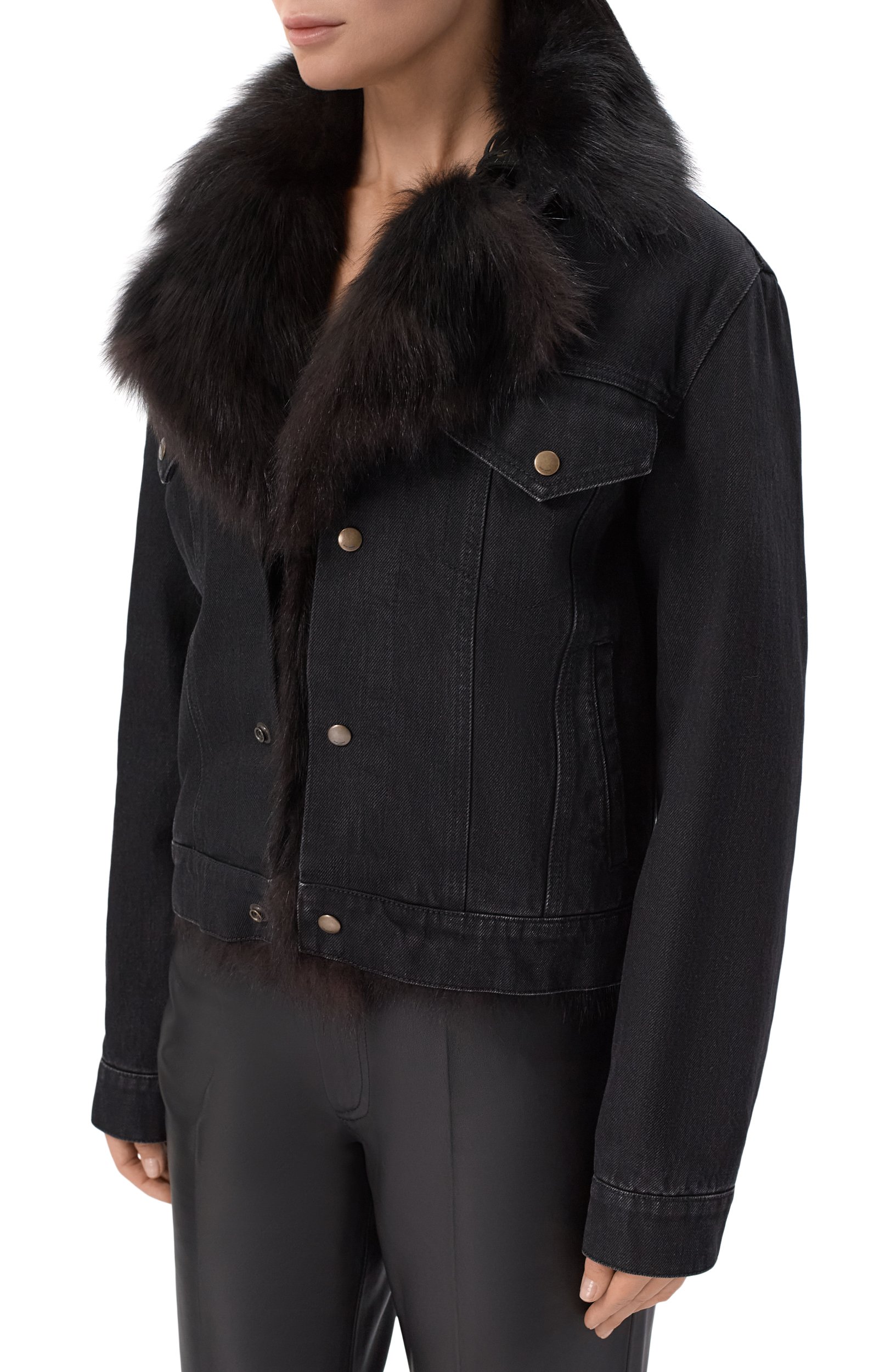 Комплект из куртки и жилета SAINT LAURENT, арт. 532949/YR960, фото 3
