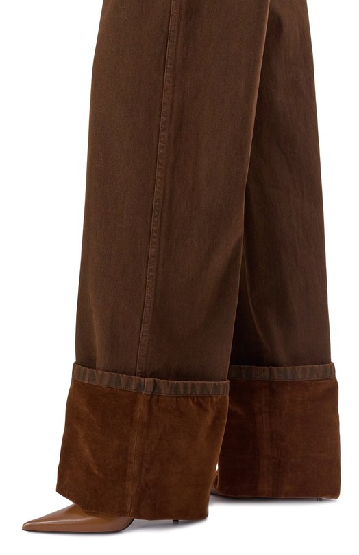 Джинсы Dries Van Noten 252-010931-2396 Коричневый  252-010931-2396 Фото 5