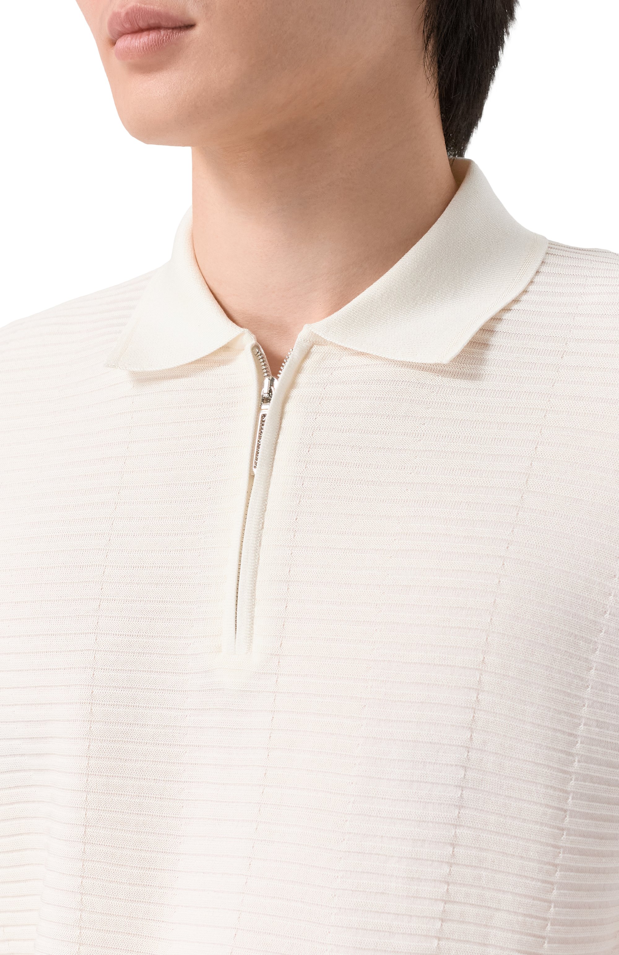 Поло из шелка и хлопка STEFANO RICCI, арт. K818104P31/F26170, фото 5