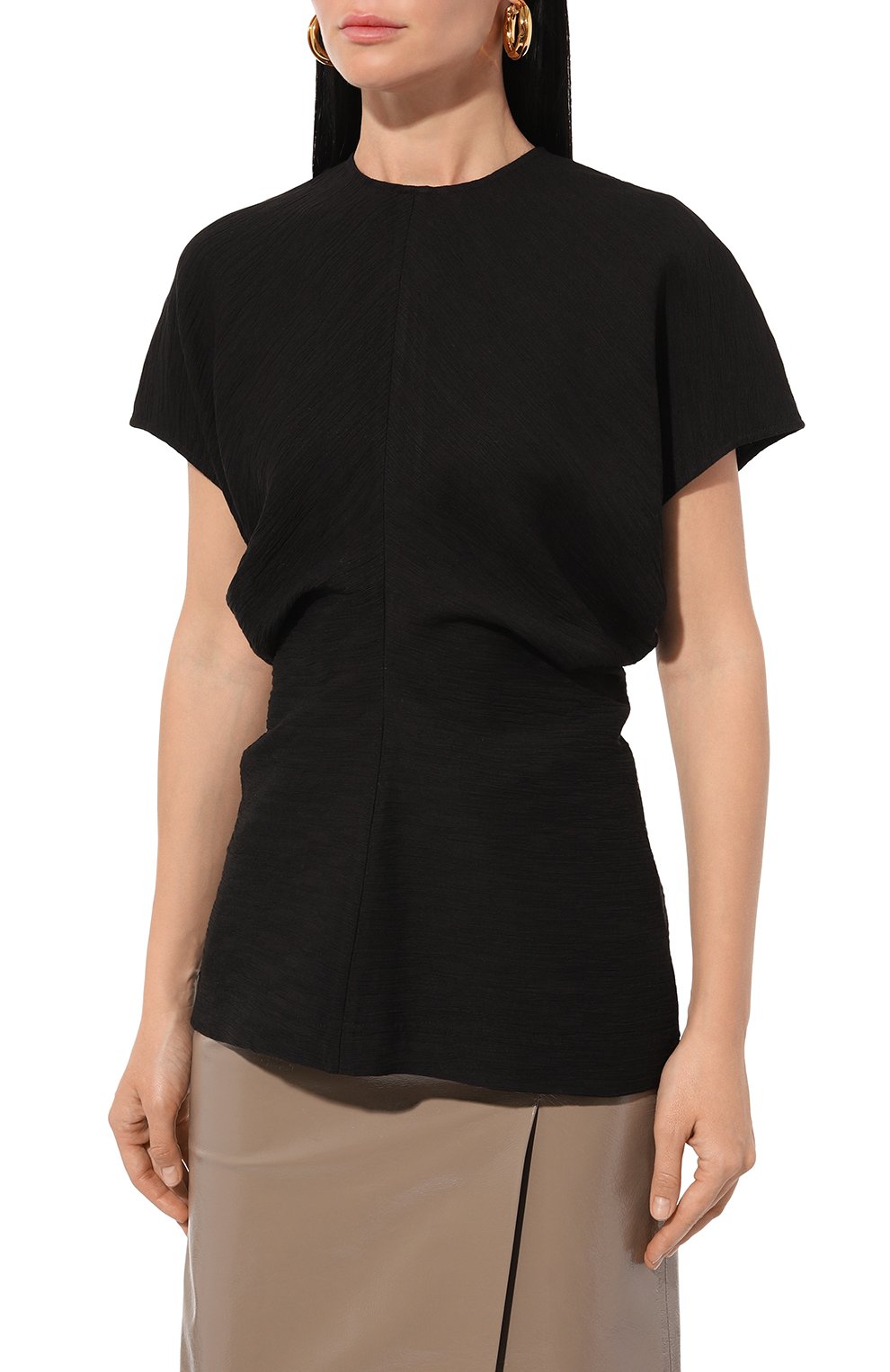 Топ из вискозы TOTEME, арт. 243-WRT0331-FB0199, фото 3