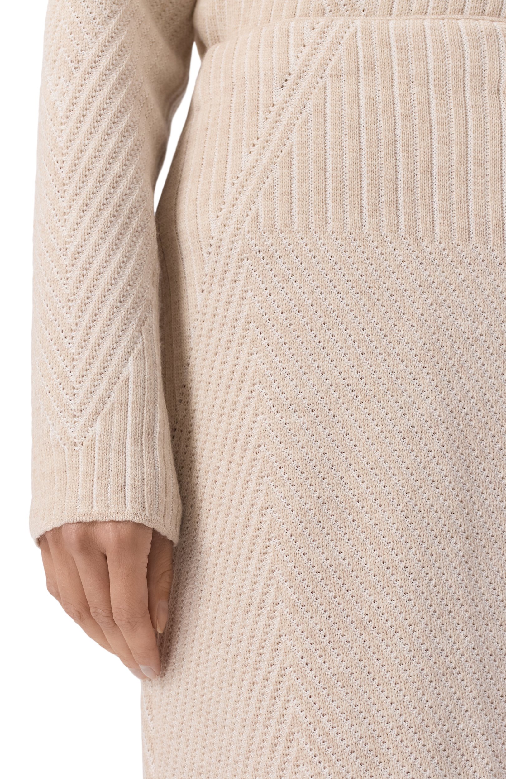 Юбка из шерсти и хлопка AND THE BRAND, арт. W27-SK063-1202-102, фото 5