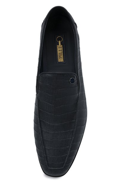Лоферы из кожи крокодила ZILLI, арт. MDV-A038/003/CNIL, фото 5