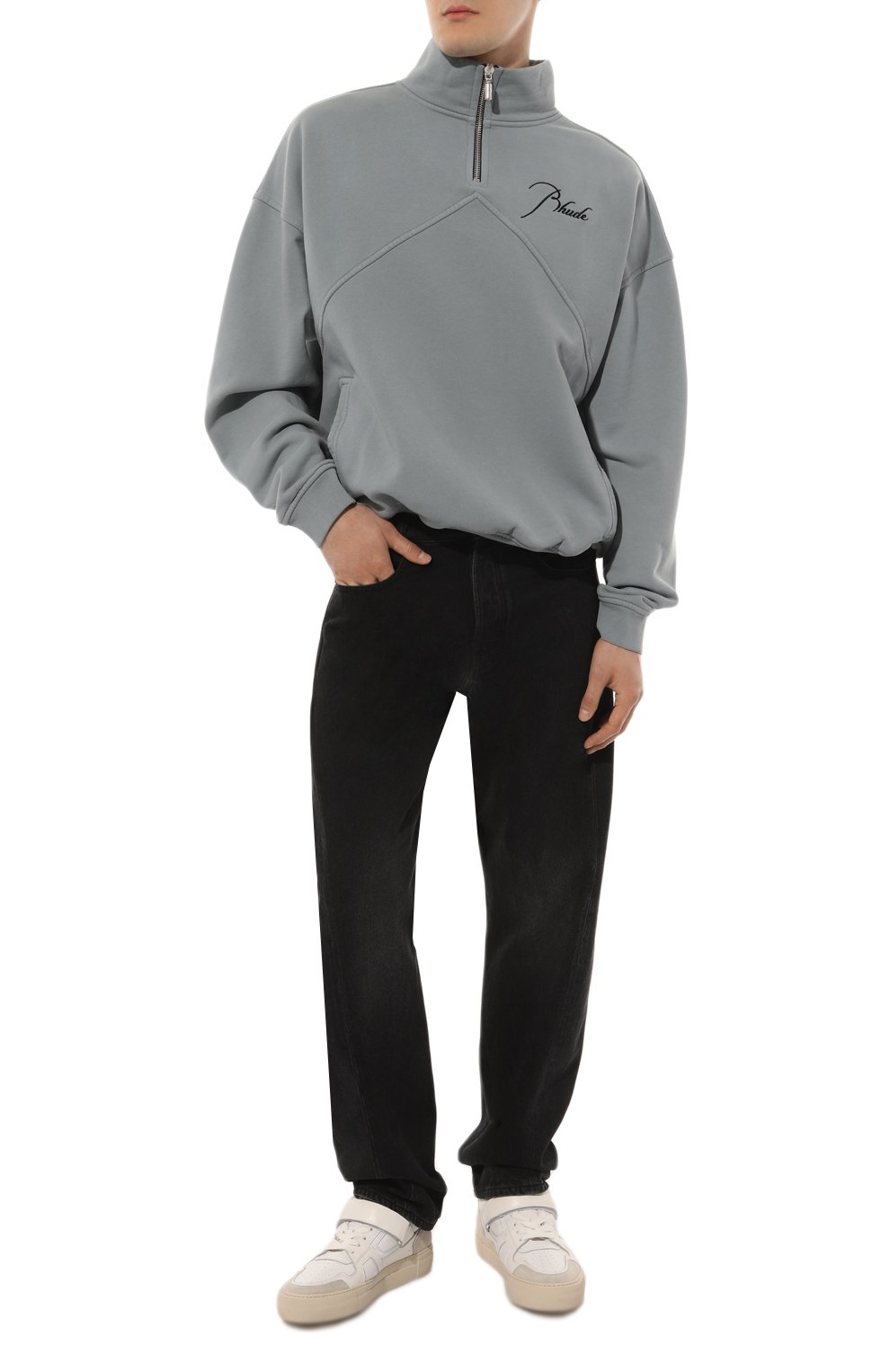 Хлопковый свитшот RHUDE, арт. RHSS23SW04826120, фото 2