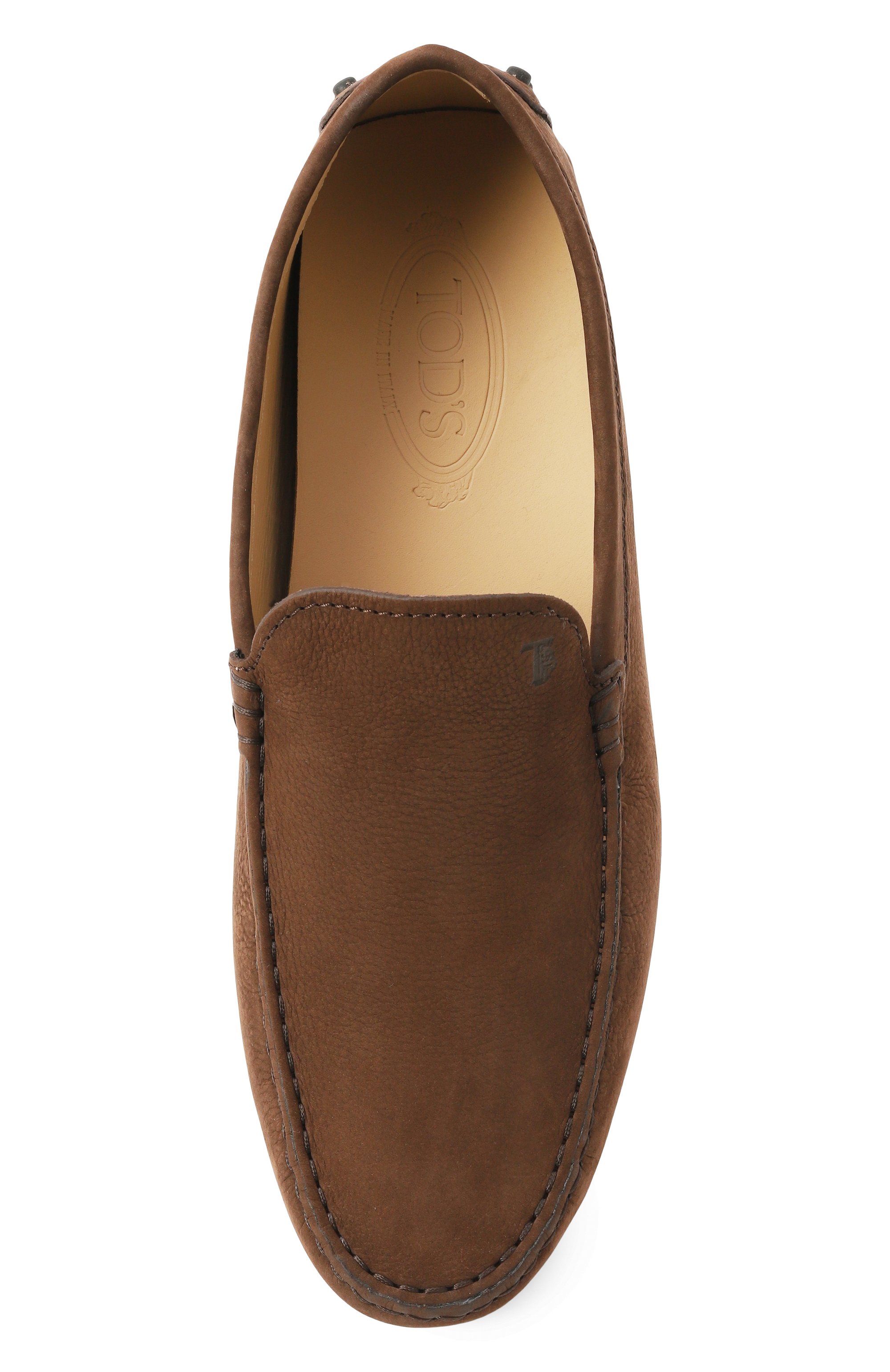 Мокасины gommino из нубука TOD’S, арт. XXM64C00040/6RN, фото 6