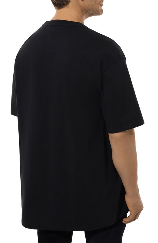 Хлопковая футболка Paul&Shark 14311604/4XL Синий  14311604/4XL Фото 4