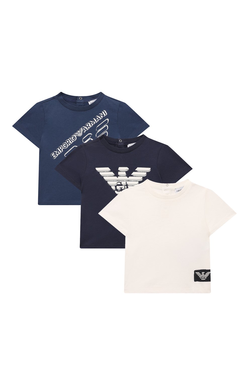 Комплект из трех футболок EMPORIO ARMANI, арт. 6DHDJ6/4J54Z, фото 1