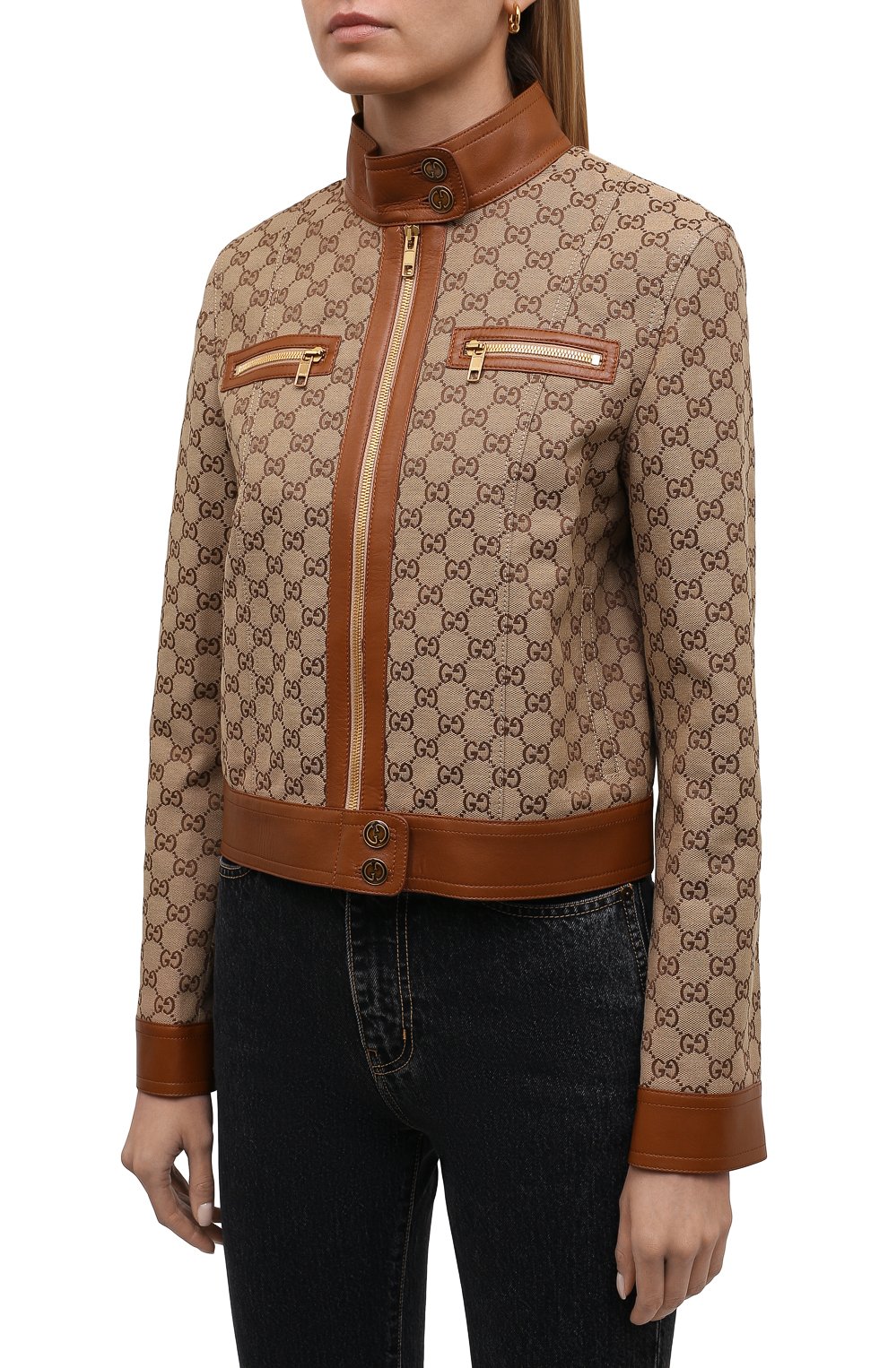 Хлопковая куртка GUCCI, арт. 681034/Z8AV6, фото 3