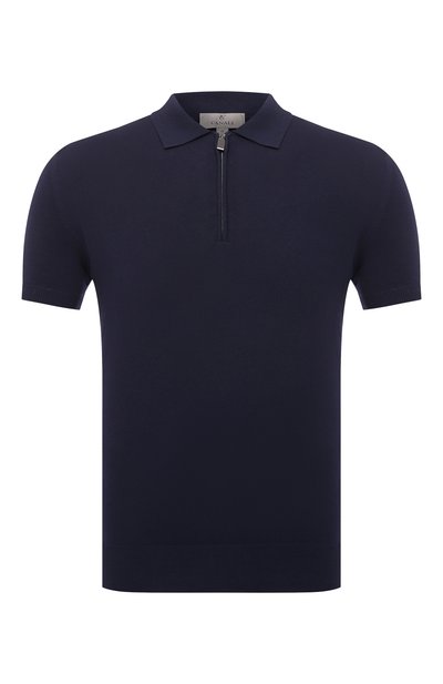Мужская хлопковое поло CANALI, арт. C0454/MK00145