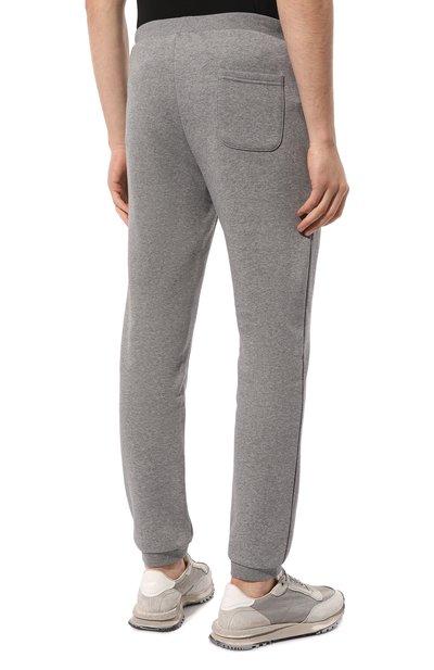 Хлопковые джоггеры LA MARTINA серого цвета по цене 14300 руб., арт. WMT026/FP548, фото 4 Хлопковые джоггеры LA MARTINA, арт. WMT026/FP548, фото 4