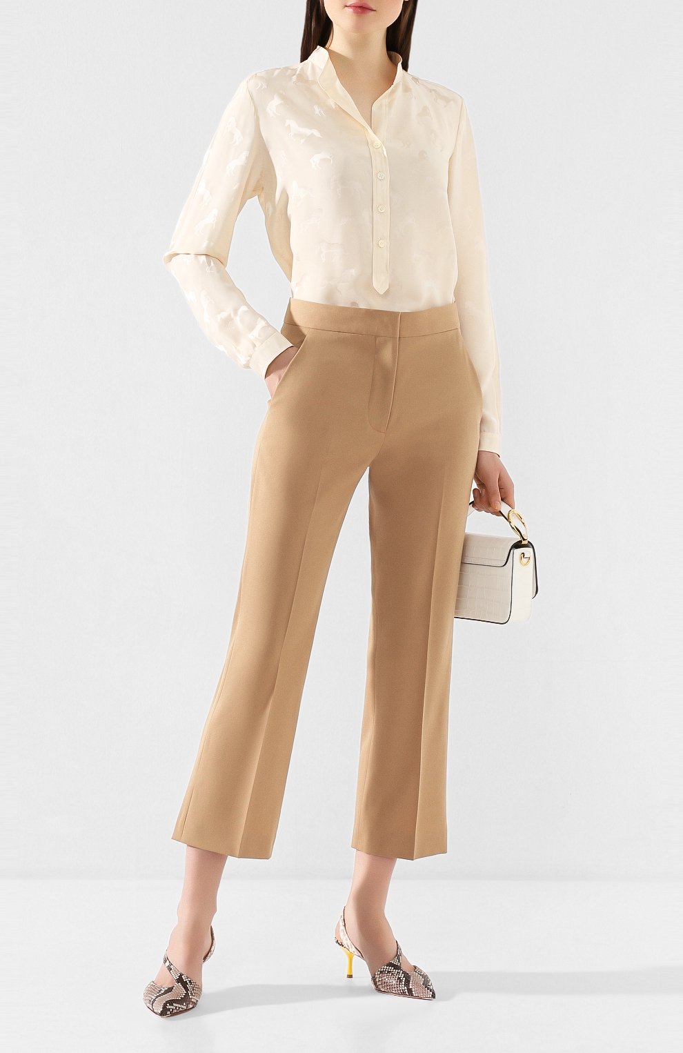 Шерстяные брюки STELLA MCCARTNEY, арт. 529866/SNB48, фото 2
