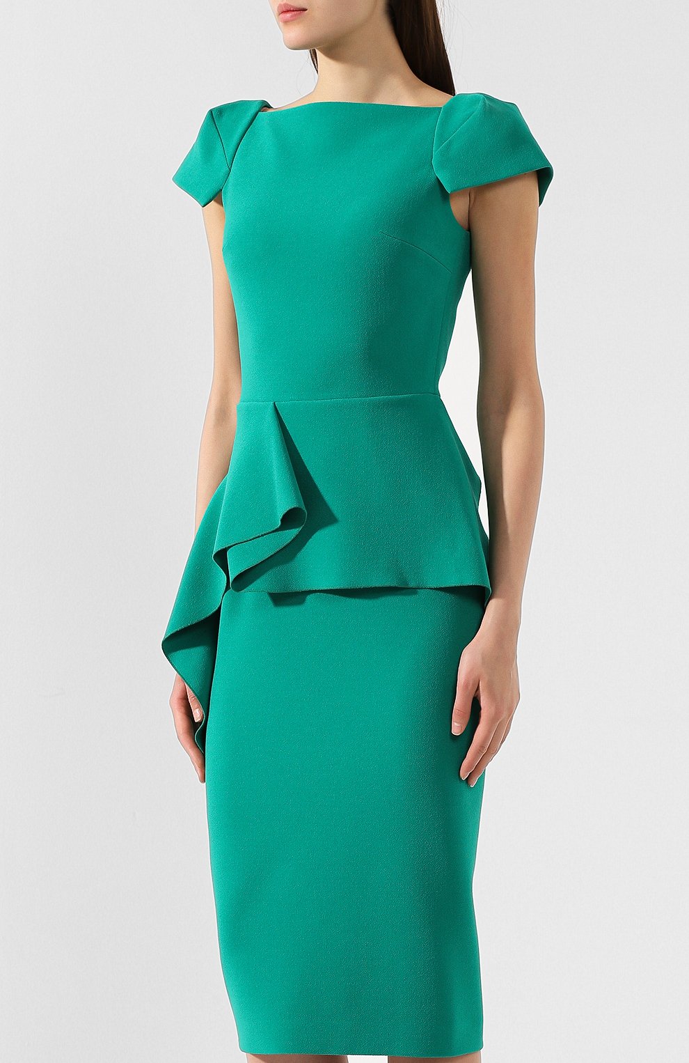 Платье с оборкой ROLAND MOURET, арт. EW19/S0745/F2196, фото 3