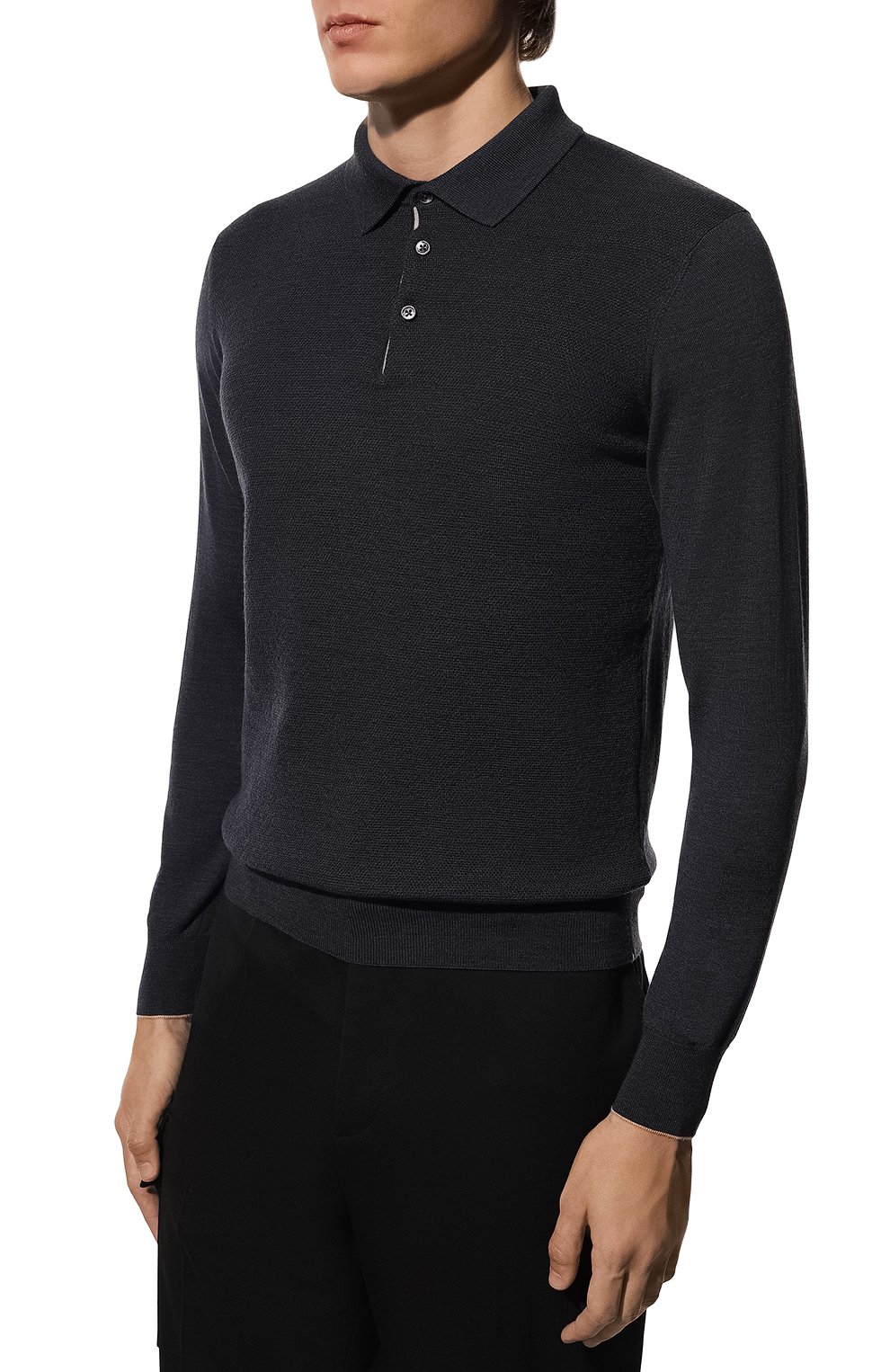 Поло из шерсти и кашемира FIORONI, арт. MK23302C1, фото 3
