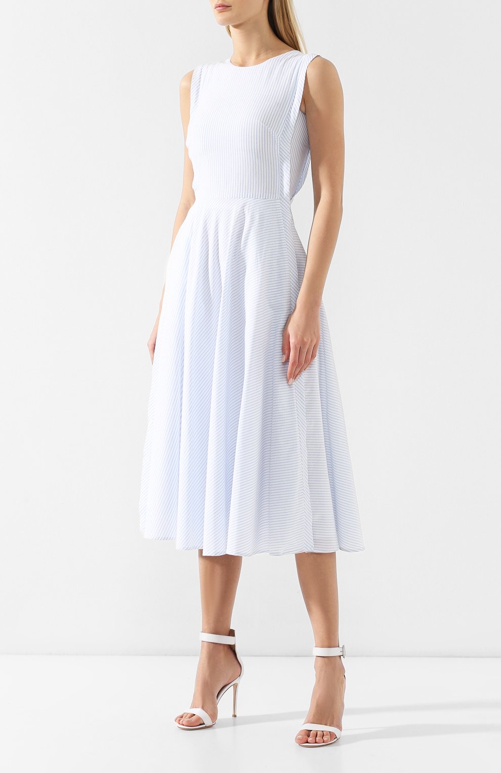 Приталенное платье в полоску TEREKHOV GIRL, арт. 2D082/3333.ST141/S19, фото 3
