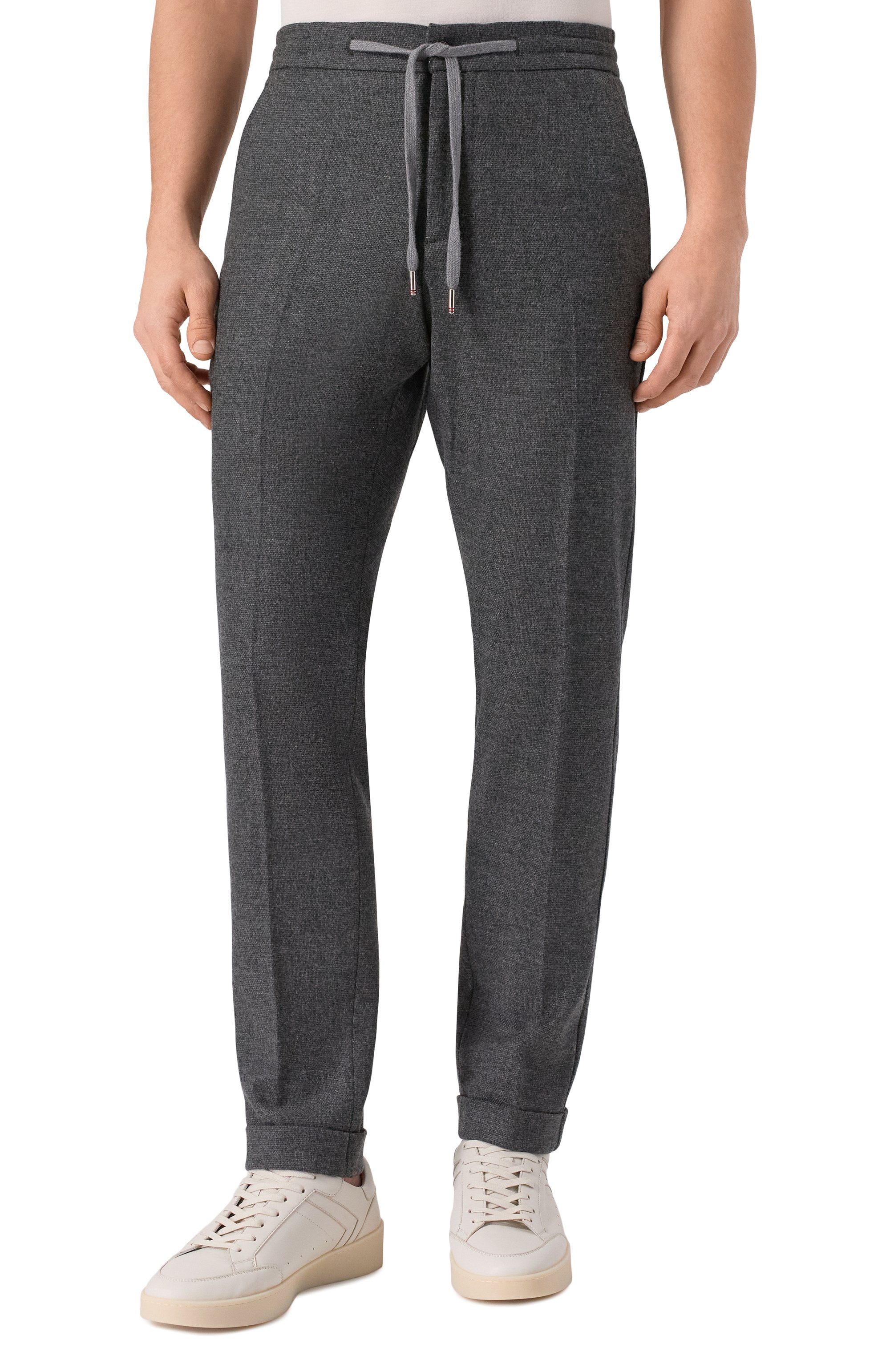 Брю�ки из шерсти и кашемира MARCO PESCAROLO, арт. CARACCI0L0/5234, фото 3