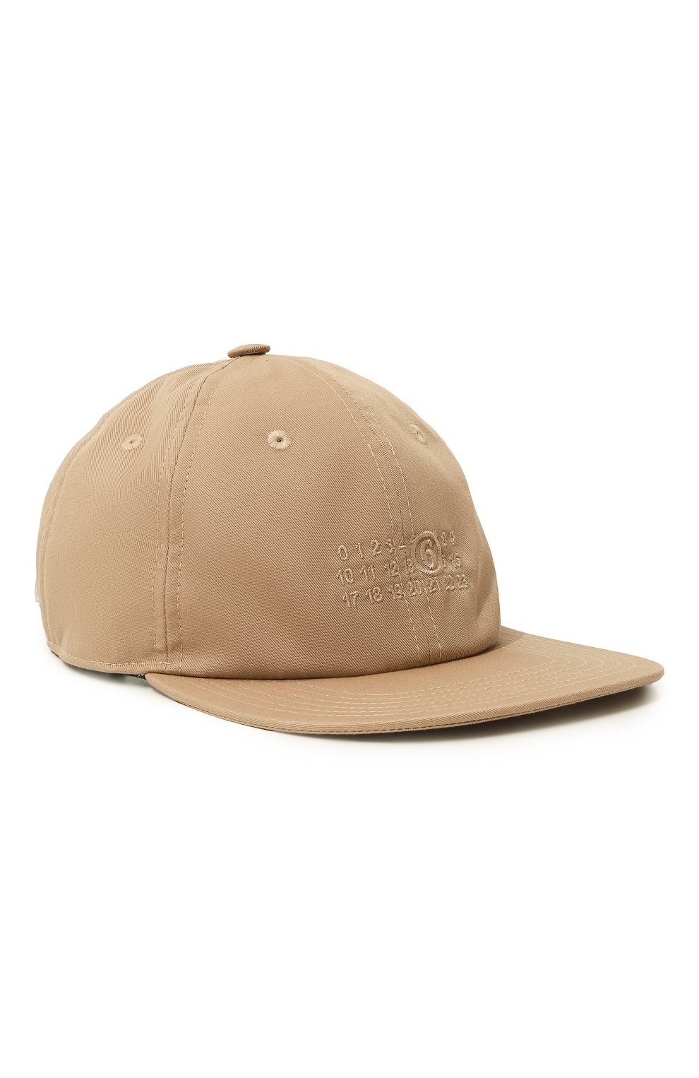 Бейсболка MM6 бежевого цвета по цене 21850 руб., арт. SH0TC0002/S78611, фото 1 Бейсболка MM6, арт. SH0TC0002/S78611, фото 1