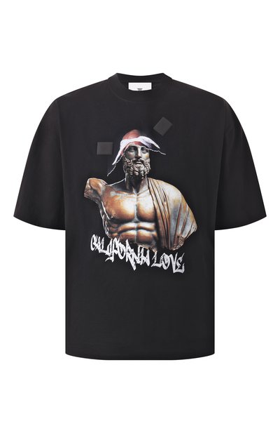 Мужская хлопковая футболка DIEGO VENTURINO, арт. DVTS0PRCL