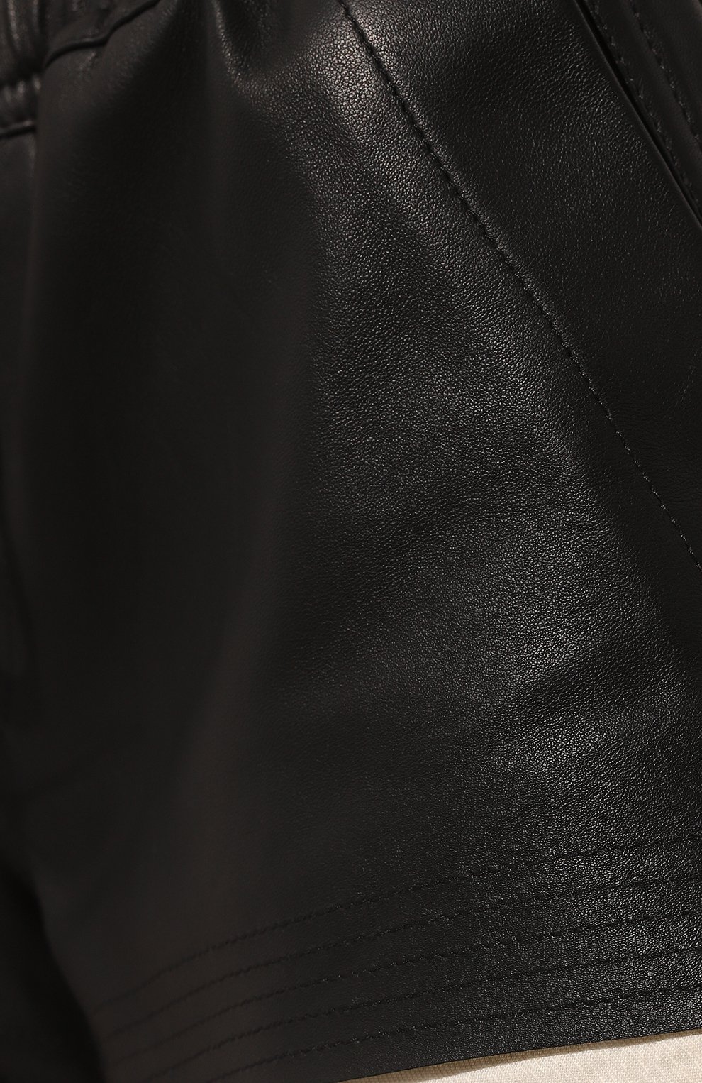 Кожаные шорты RICK OWENS, арт. RP01C5316/LLP, фото 5