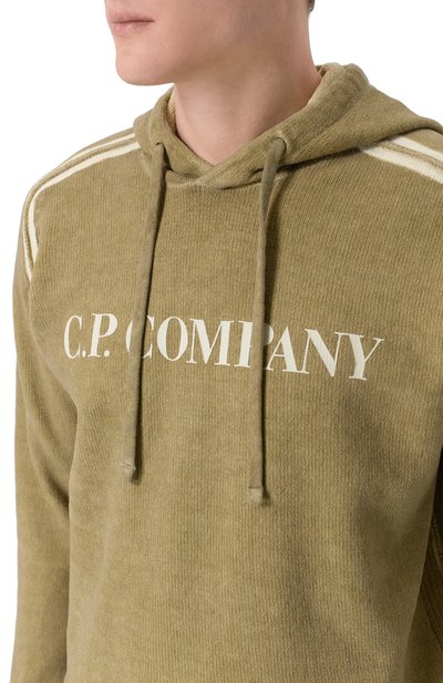 Хлопковое худи C.P. COMPANY, арт. 20CMKN205A/110647S, фото 5