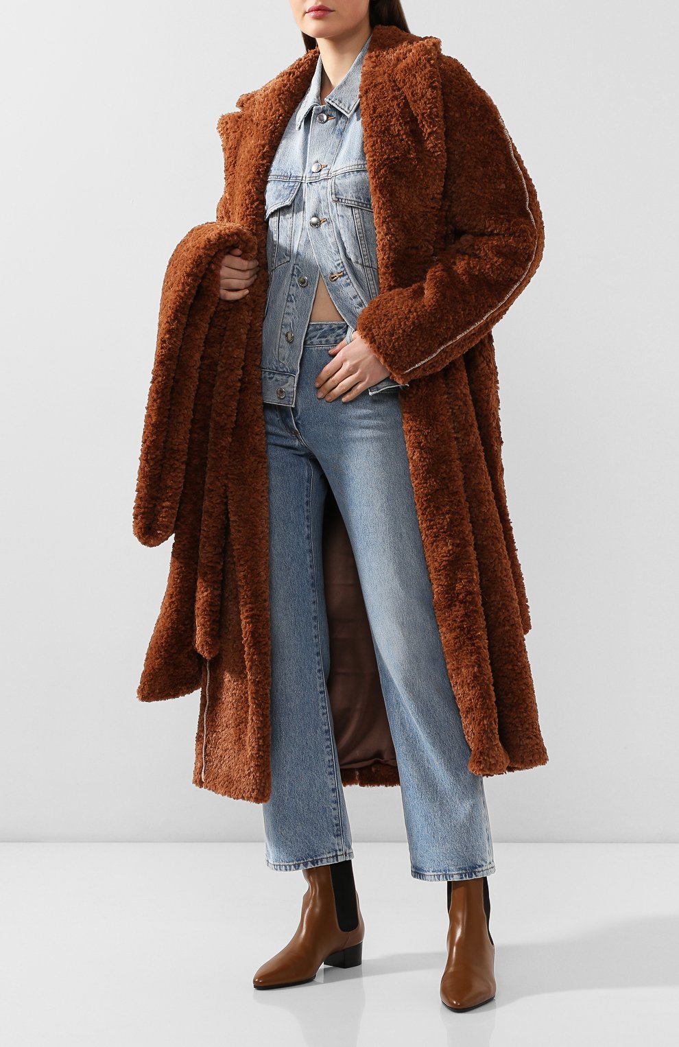 Шуба из экомеха RUBAN, арт. RРW19/20 - 48.1.16.16, фото 2