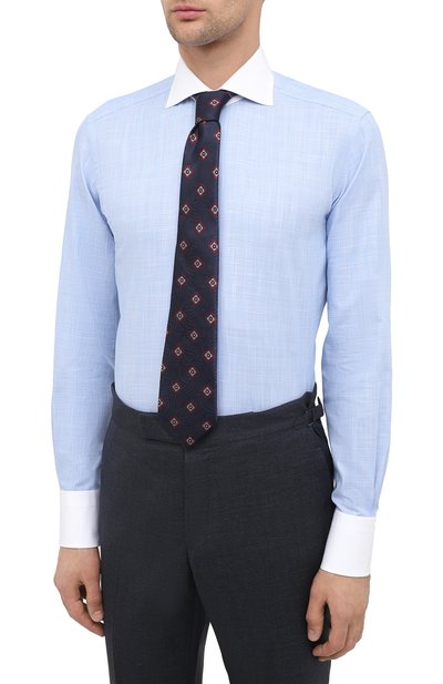 Хлопковая сорочка TOM FORD, арт. 8FT214/94SWAX, фото 4