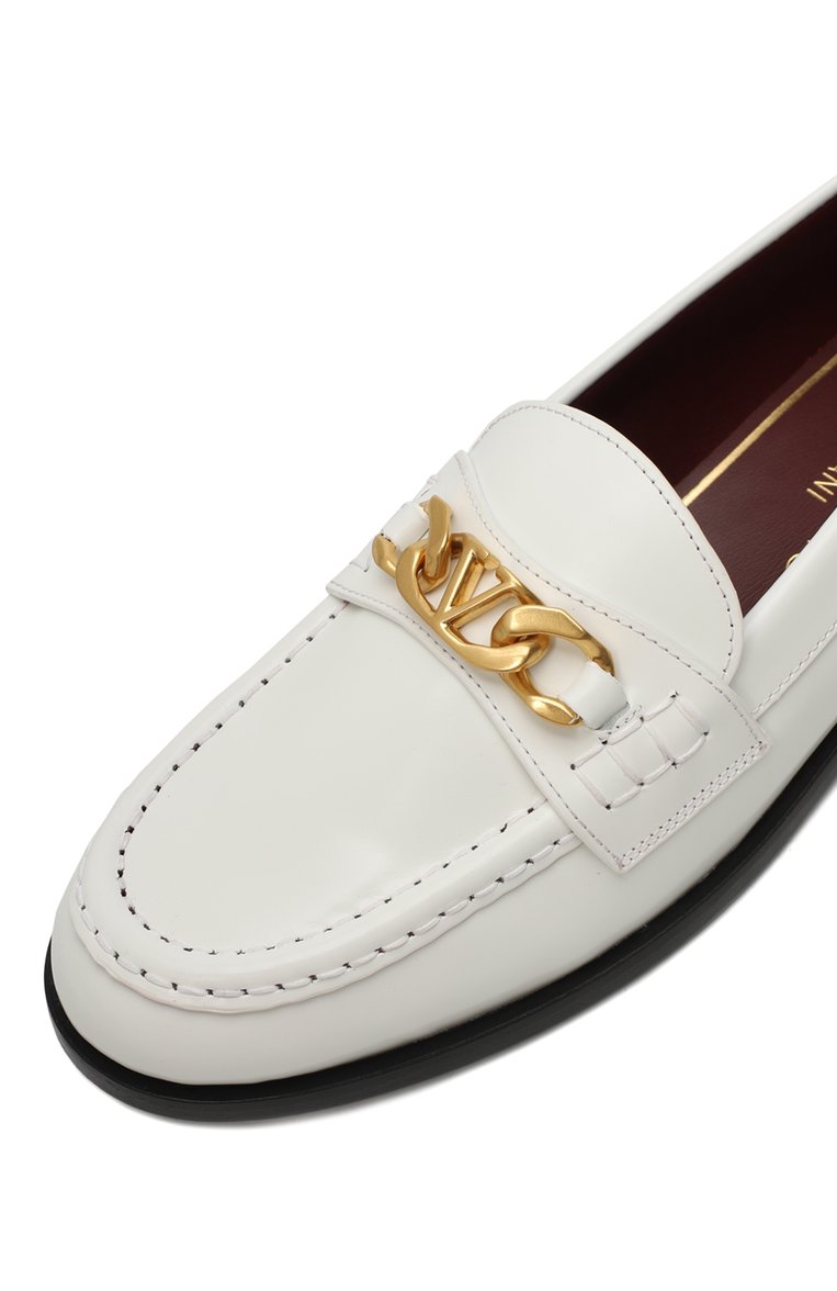Кожаные лоферы vlogo VALENTINO, арт. 1W2S0EQ6YZX 0BO, фото 1