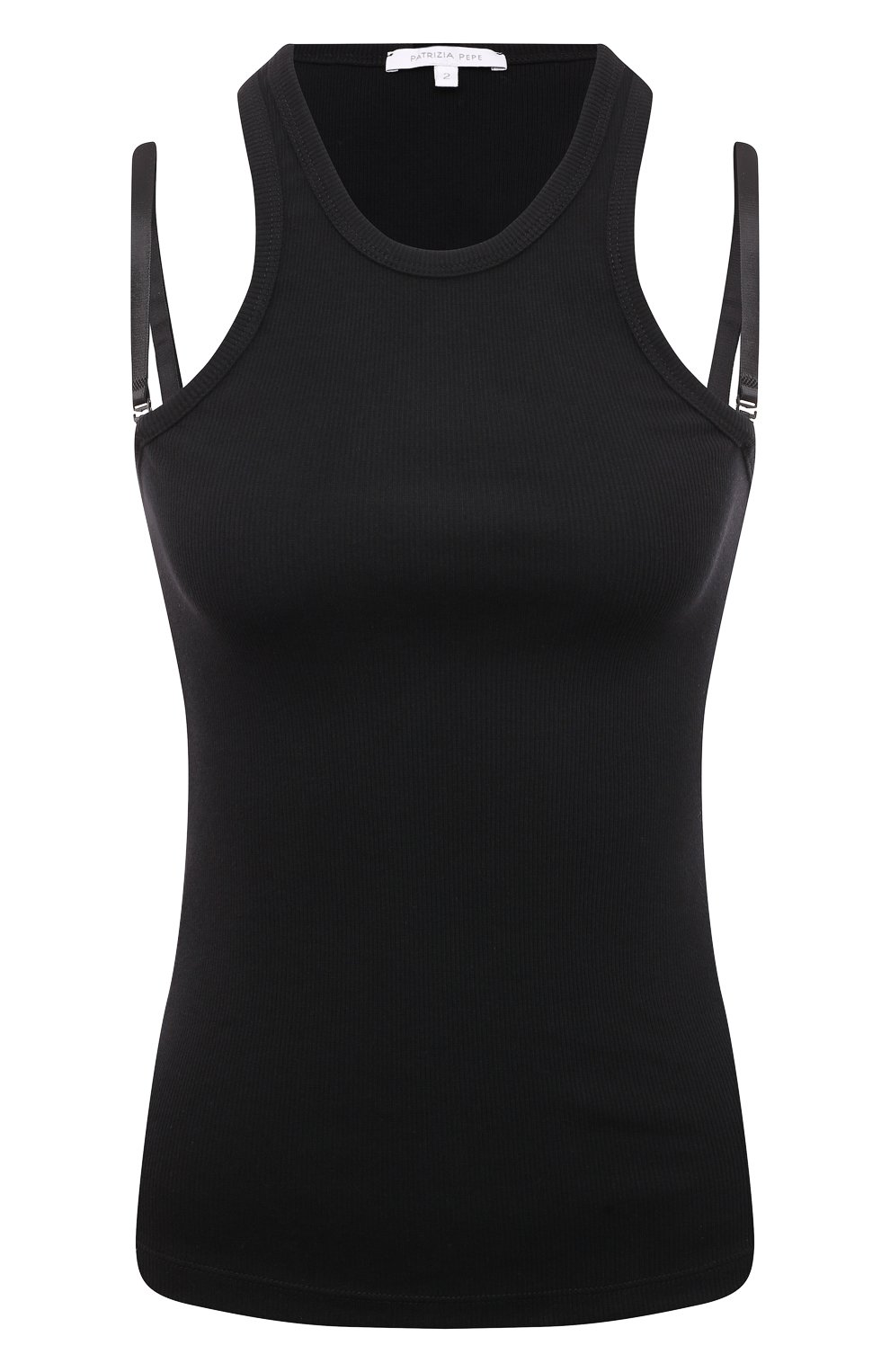 Хлопковая майка PATRIZIA PEPE, арт. 8M1459_J018, фото 1