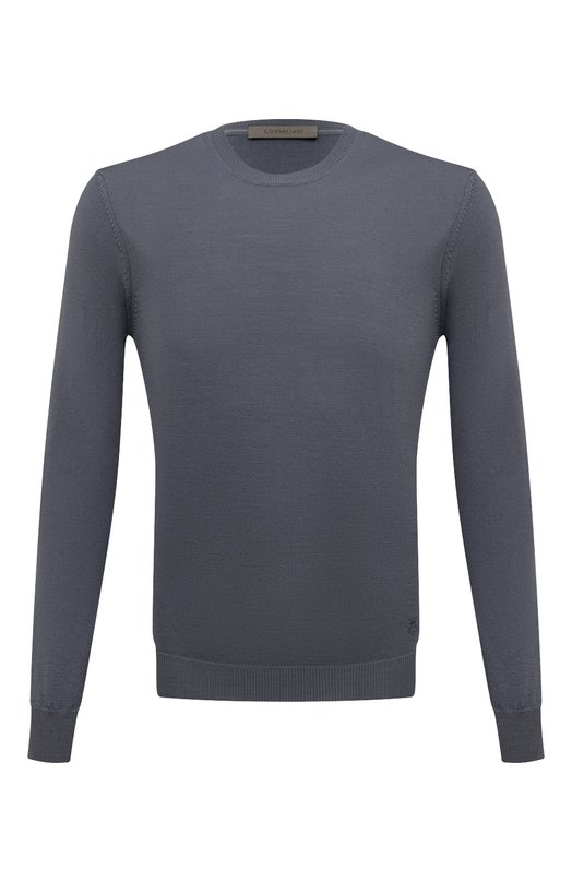 Шерстяной джемпер Corneliani 94M500-9425100 Серый 94M500-9425100