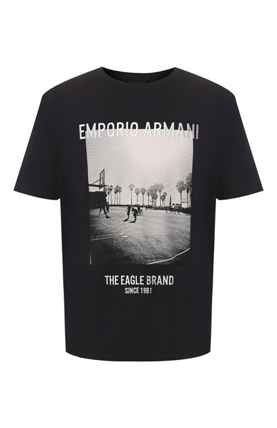 Хлопковая футболка EMPORIO ARMANI, арт. 3H1T65/1J92Z, фото 1