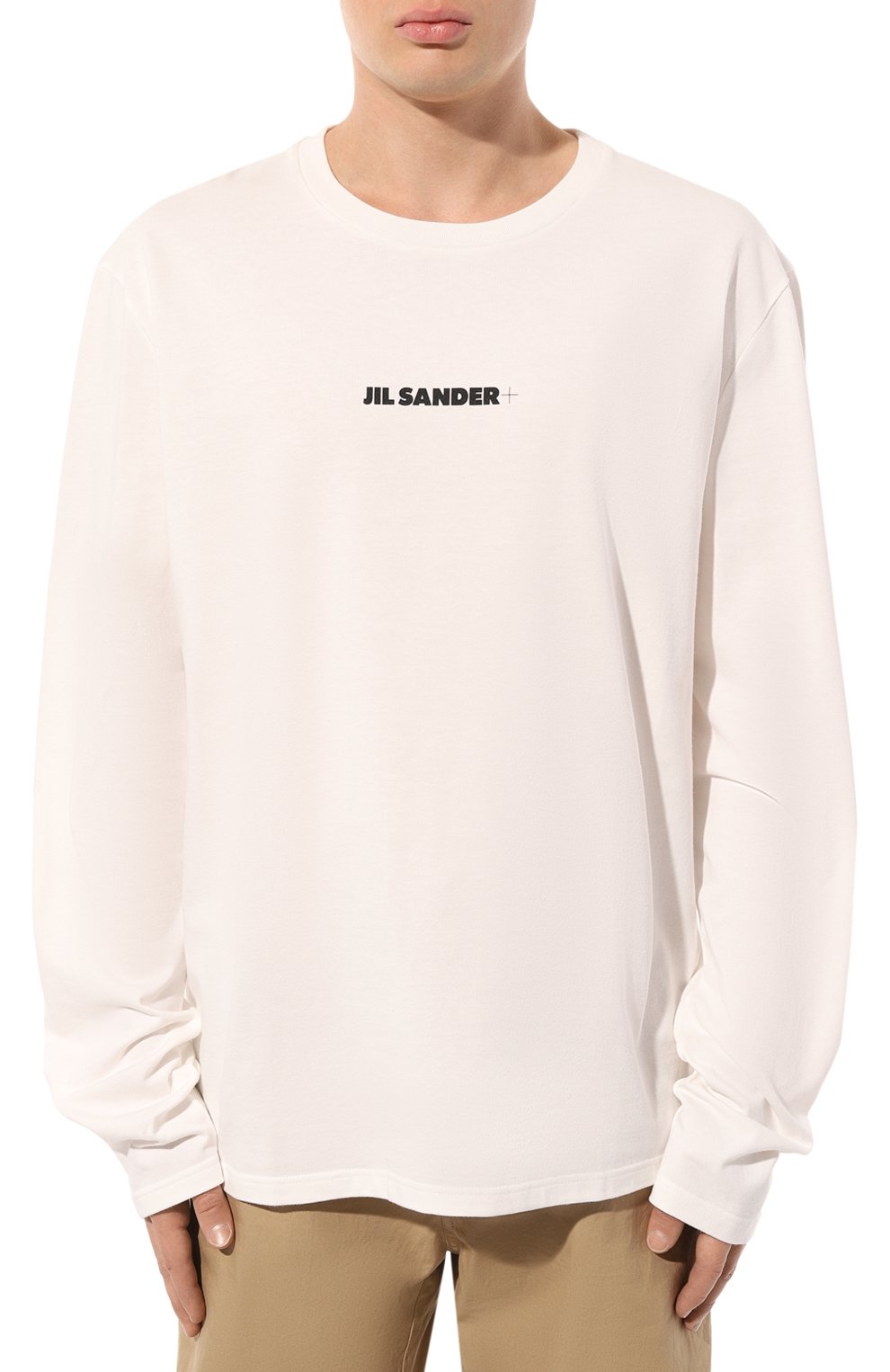 Хлопковый лонгслив JIL SANDER, арт. J47GC0116/J20103, фото 3