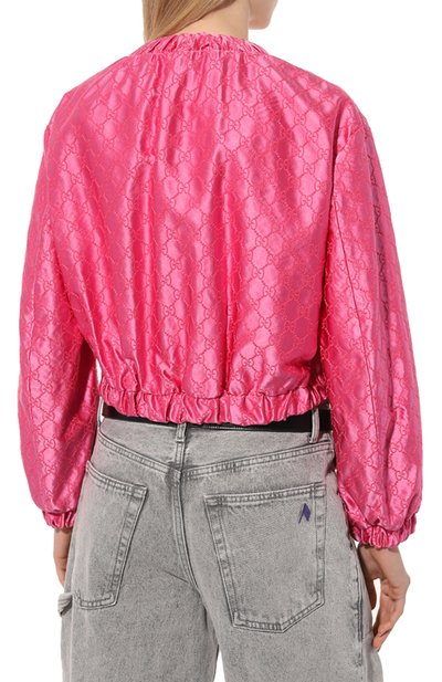 Шелковый бомбер GUCCI, арт. 691925/ZAIDC, фото 4