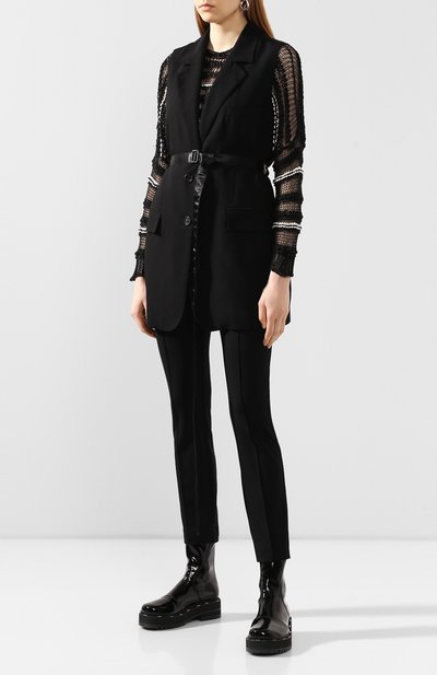 Шерстяной жилет ANN DEMEULEMEESTER, арт. 2001-1154-P-170-099, фото 3
