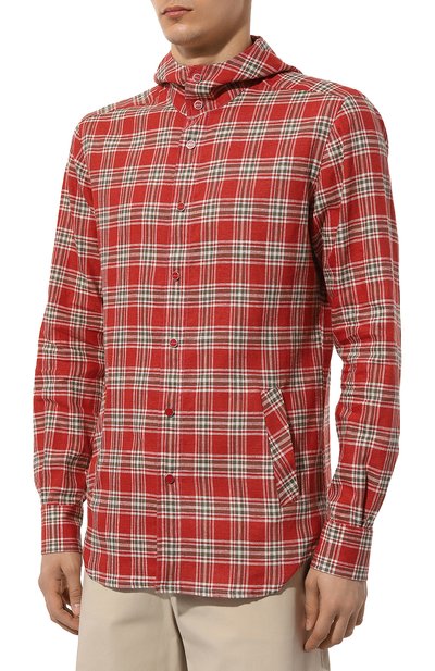 Льняная рубашка KITON, арт. UMCMARH08818, фото 3