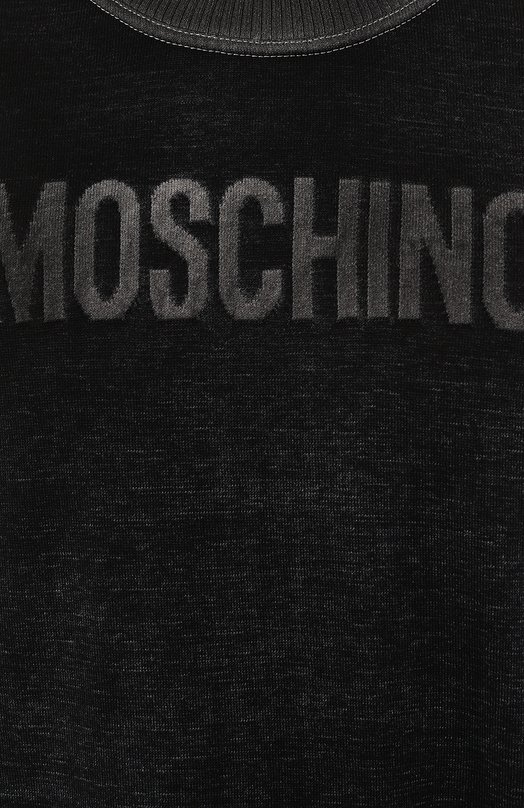 фото Хлопковый джемпер moschino