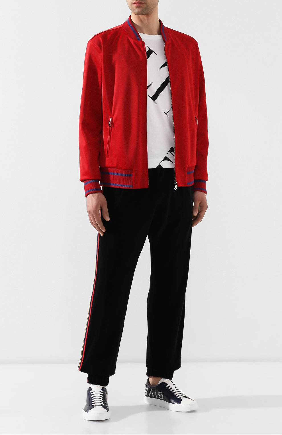 Кожаные кеды GIVENCHY, арт. BH0002H0CM, фото 2